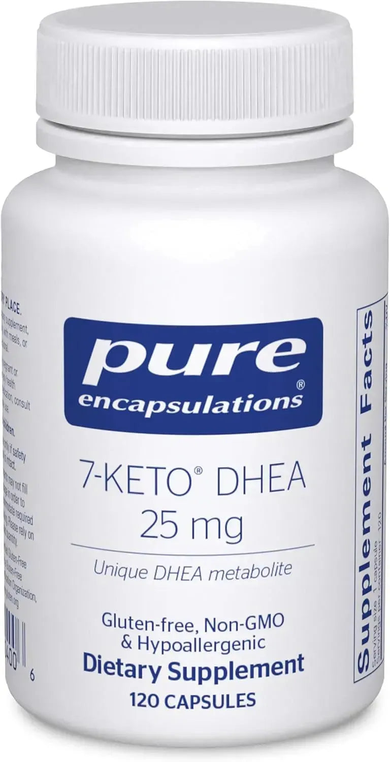 PURE ENCAPSULATIONS - Pure Encapsulations 7-Keto DHEA 25Mg. 120 Capsulas - The Red Vitamin MX - Suplementos Alimenticios - {{ shop.shopifyCountryName }}