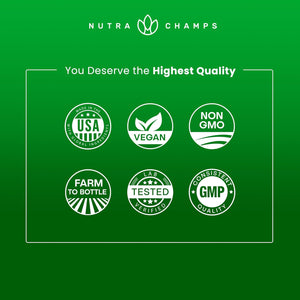 NutraChamps Super Greens 150 Capsulas