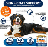 PETSOLOGY - Petsology Omega 3 Fish Oil for Dogs 170 Masticables - The Red Vitamin MX - Aceite De Pescado Para Perros - {{ shop.shopifyCountryName }}