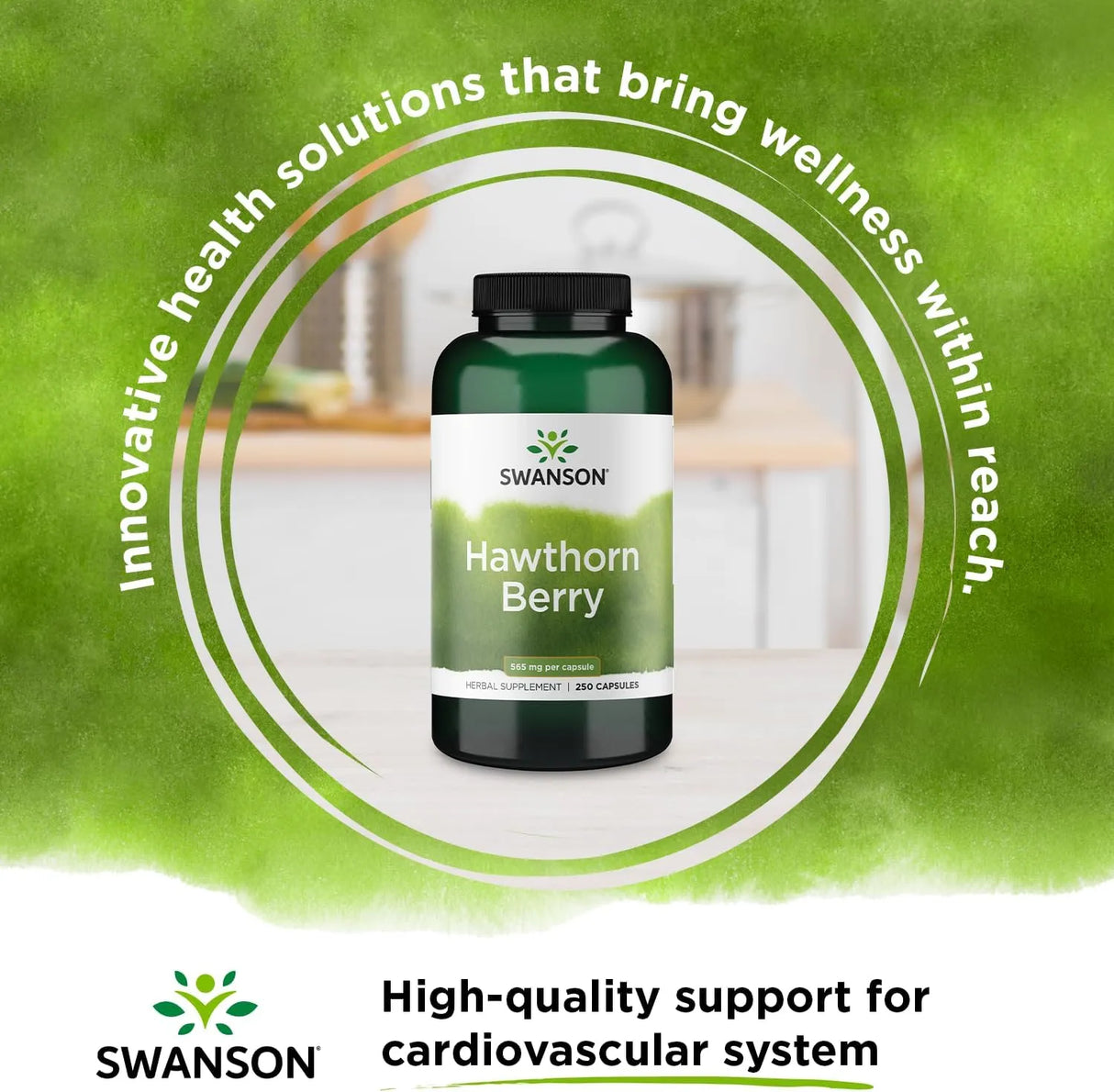 SWANSON - Swanson Hawthorn Berry 565Mg. 250 Capsulas - The Red Vitamin MX - Suplementos Alimenticios - {{ shop.shopifyCountryName }}