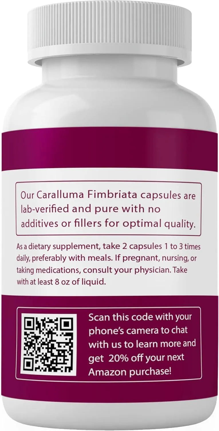 PURE ORIGINAL INGREDIENTS - Pure Original Ingredients Caralluma Fimbriata 100 Capsulas - The Red Vitamin MX - Suplementos Alimenticios - {{ shop.shopifyCountryName }}