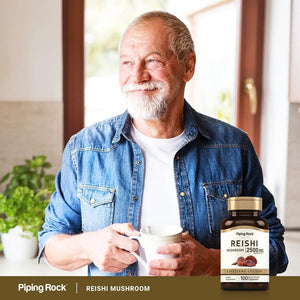 PIPING ROCK - Piping Rock Reishi Mushroom 2500Mg. 100 Capsulas - The Red Vitamin MX - Suplementos Alimenticios - {{ shop.shopifyCountryName }}