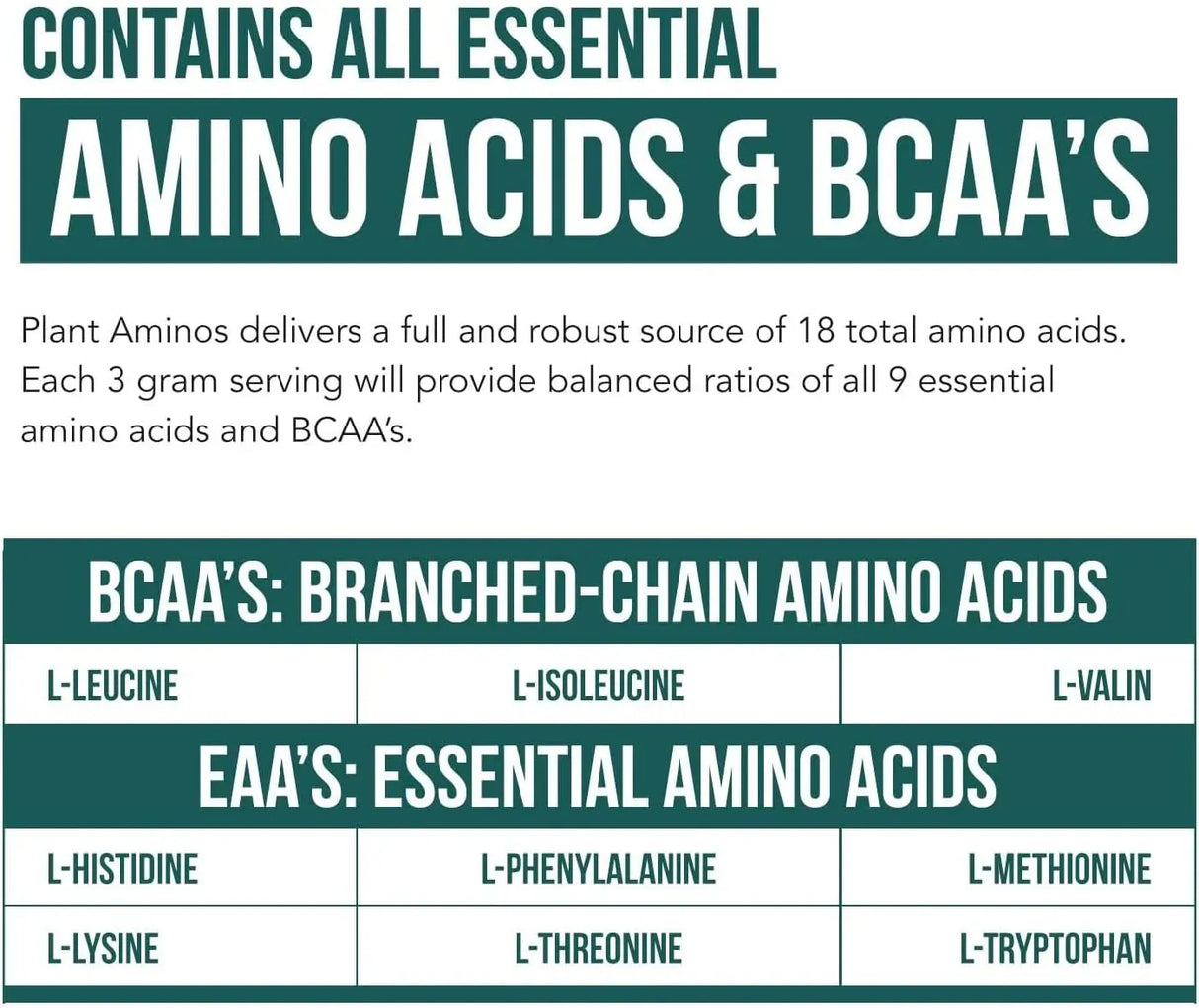 TRIQUETRA - Triquetra Health Plant Aminos Organic Essential Amino Acids EAAs & BCAA 360 Tabletas - The Red Vitamin MX - Suplementos Alimenticios - {{ shop.shopifyCountryName }}