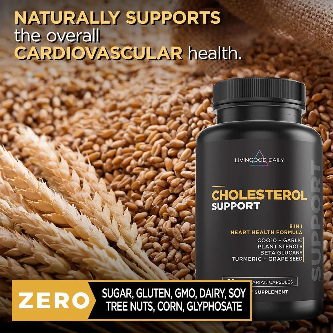 LIVINGOOD DAILY - Livingood Daily Cholesterol Support 60 Capsulas - The Red Vitamin MX - Suplementos Alimenticios - {{ shop.shopifyCountryName }}