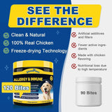 SHINEPAWS - SHINEPAWS Dog Allergy Relief Chews 120 Masticables - The Red Vitamin MX - Remedios Para La Picazón De Perros - {{ shop.shopifyCountryName }}
