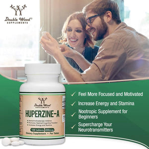 DOUBLE WOOD SUPPLEMENTS - Double Wood Supplements Huperzine A 200mcg 120 Tabletas - The Red Vitamin MX - Suplementos Alimenticios - {{ shop.shopifyCountryName }}