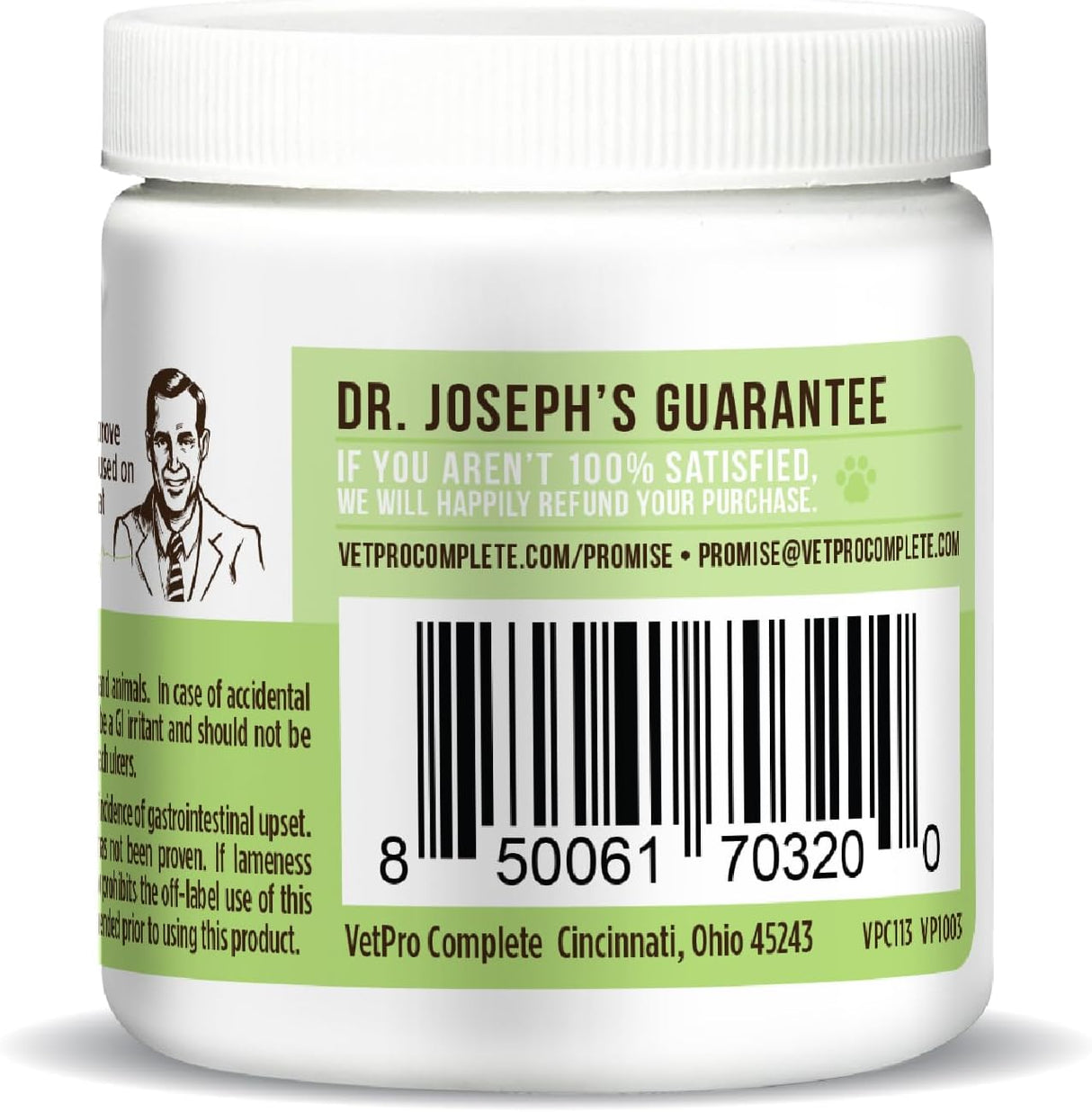 VetPro Complete Dr. Joseph's Advanced Allergy and Itch Support for Dogs 60 Masticables