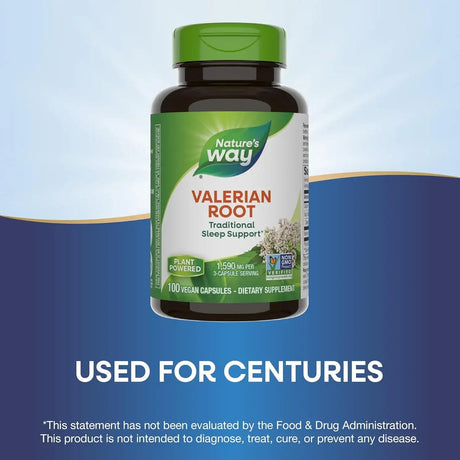 NATURE'S WAY - Nature's Way Valerian Root 100 Capsulas - The Red Vitamin MX - Suplementos Alimenticios - {{ shop.shopifyCountryName }}