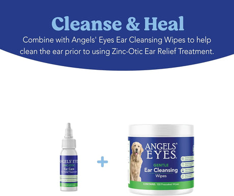 ANGELS’ EYES - ANGELS’ EYES Zinc-Otic Ear Relief Treatment for Dogs and Cats 1 Fl.Oz. - The Red Vitamin MX - Cuidado Del Oído De Perros - {{ shop.shopifyCountryName }}