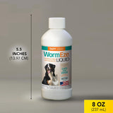 Durvet WormEze Liquid Canine & Feline Antihelmintic 8 Fl.Oz.