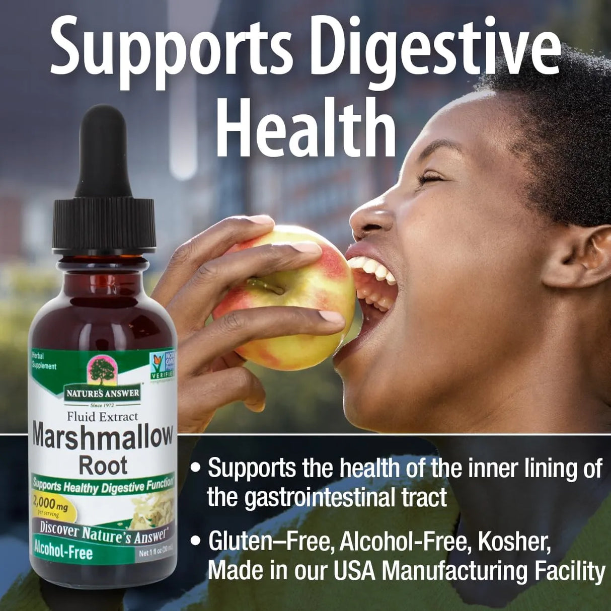 NATURE´S ANSWER - Nature's Answer Alcohol-Free Marshmallow Root Extract 1 Fl.Oz. - The Red Vitamin MX - Suplementos Alimenticios - {{ shop.shopifyCountryName }}