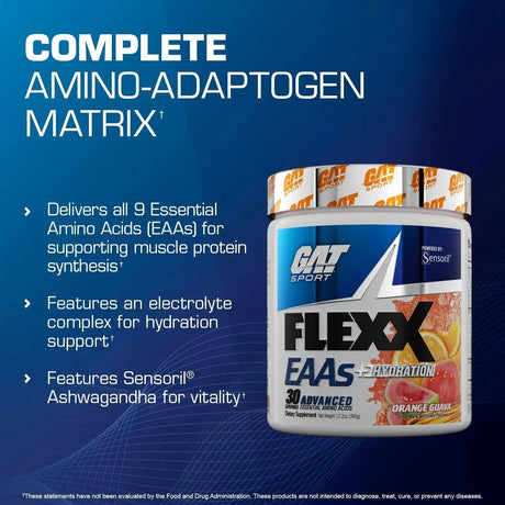 GAT SPORT - GAT SPORT Flexx EAAs + Hydration 30 Servicios Fruit Punch 345Gr. - The Red Vitamin MX - Suplementos Alimenticios - {{ shop.shopifyCountryName }}