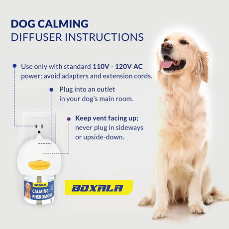 BOXALA - Boxala Calming Pheromone Diffuser Kit 2 Pack - The Red Vitamin MX - Relajantes Para Perros - {{ shop.shopifyCountryName }}