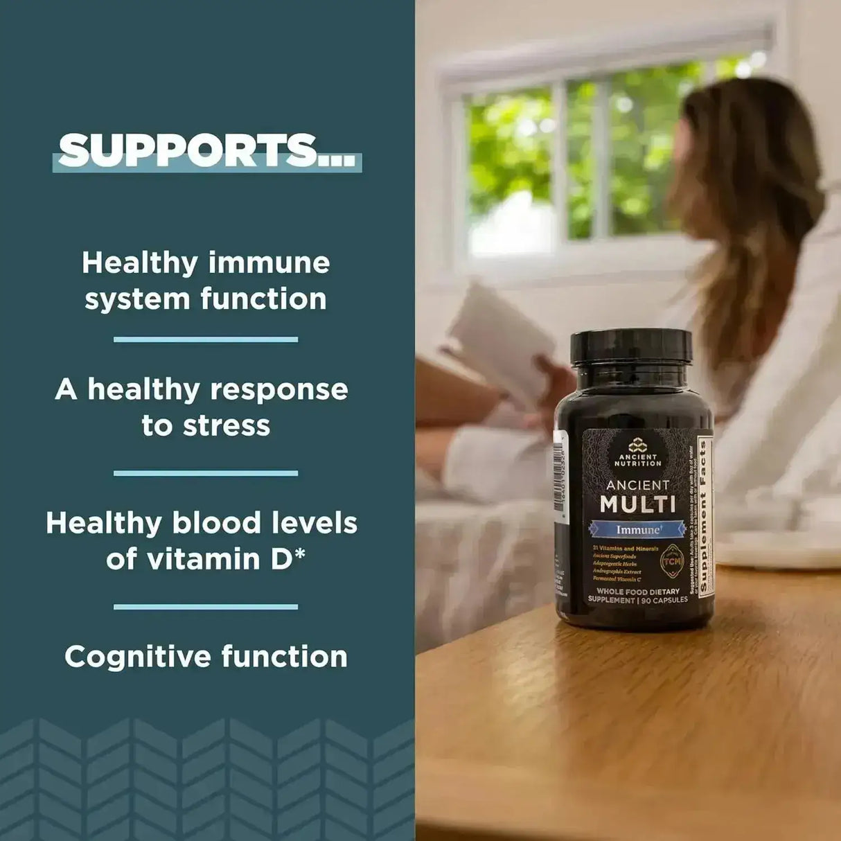 ANCIENT NUTRITION - Ancient Nutrition Multivitamin for Immune Support 90 Capsulas - The Red Vitamin MX - Suplementos Alimenticios - {{ shop.shopifyCountryName }}