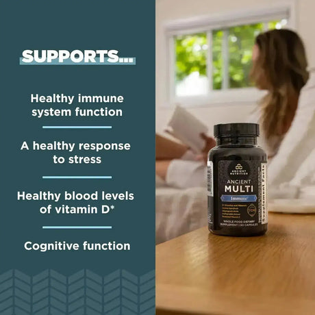 ANCIENT NUTRITION - Ancient Nutrition Multivitamin for Immune Support 90 Capsulas - The Red Vitamin MX - Suplementos Alimenticios - {{ shop.shopifyCountryName }}