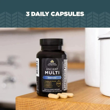 ANCIENT NUTRITION - Ancient Nutrition Multivitamin for Immune Support 90 Capsulas - The Red Vitamin MX - Suplementos Alimenticios - {{ shop.shopifyCountryName }}