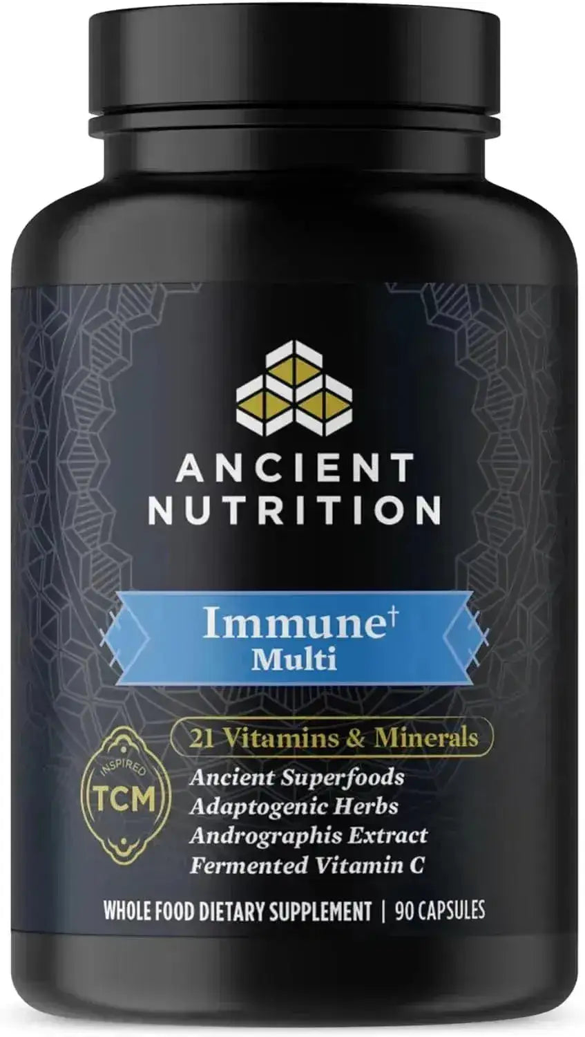 ANCIENT NUTRITION - Ancient Nutrition Multivitamin for Immune Support 90 Capsulas - The Red Vitamin MX - Suplementos Alimenticios - {{ shop.shopifyCountryName }}