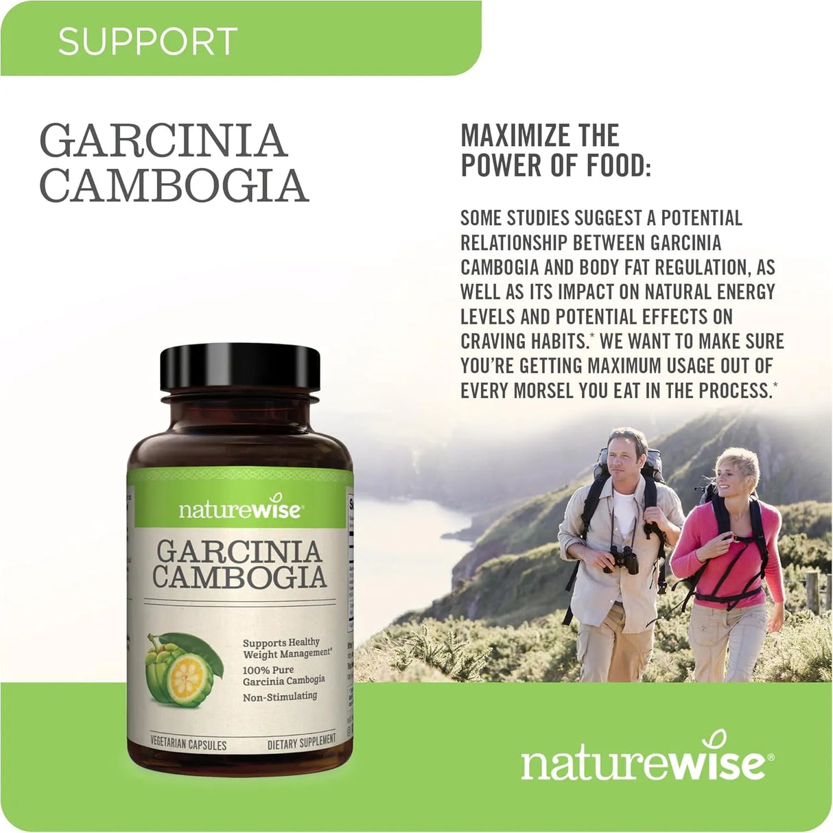 NATUREWISE - Naturewise Garcinia Cambogia 90 Capsulas - The Red Vitamin MX - Suplementos Alimenticios - {{ shop.shopifyCountryName }}