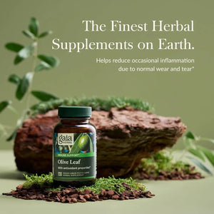 GAIA HERBS - Gaia Herbs Olive Leaf 60 Capsulas - The Red Vitamin MX - Suplementos Alimenticios - {{ shop.shopifyCountryName }}