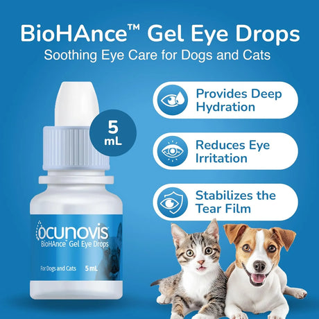 SENTRX - Sentrx Ocunovis Gel Eye Drops for Dogs & Cats 5Ml. 3 Pack - The Red Vitamin MX - Cuidado De Los Ojos De Los Perros - {{ shop.shopifyCountryName }}