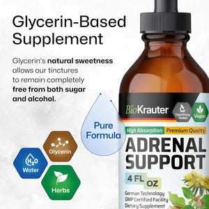 BIOKRAUTER - BIO KRAUTER Adrenal Support Tincture 4 Fl.Oz. - The Red Vitamin MX - Suplementos Alimenticios - {{ shop.shopifyCountryName }}