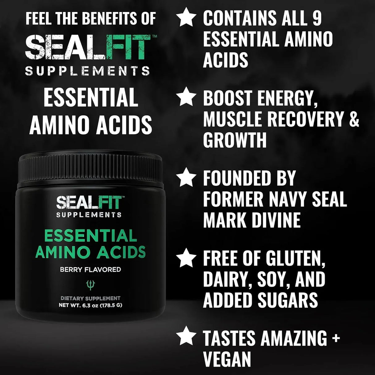 SEALFIT - SEALFIT Essential Amino Acids Berry 178Gr. - The Red Vitamin MX - Suplementos Alimenticios - {{ shop.shopifyCountryName }}