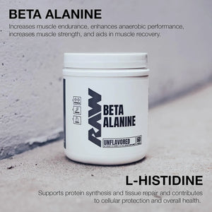 RAW - RAW Beta Alanine Powder 60 Servicios 312Gr. - The Red Vitamin MX - Suplementos Alimenticios - {{ shop.shopifyCountryName }}