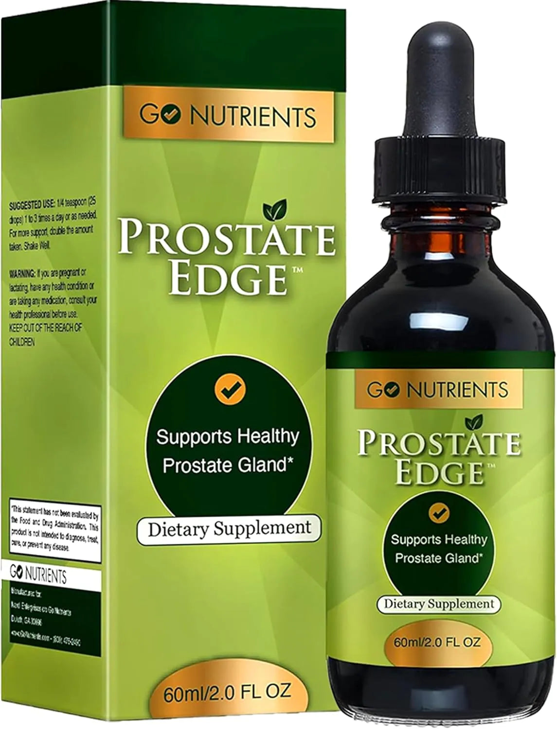 GO NUTRIENTS - Go Nutrients Prostate Edge 2 Fl.Oz. - The Red Vitamin MX - Suplementos Alimenticios - {{ shop.shopifyCountryName }}