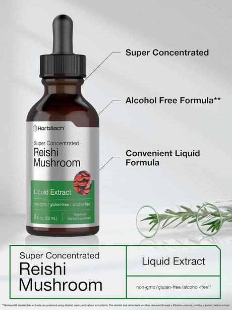 HORBAACH - Horbaach Reishi Mushroom Extract Tincture 2 Fl.Oz. - The Red Vitamin MX - Suplementos Alimenticios - {{ shop.shopifyCountryName }}
