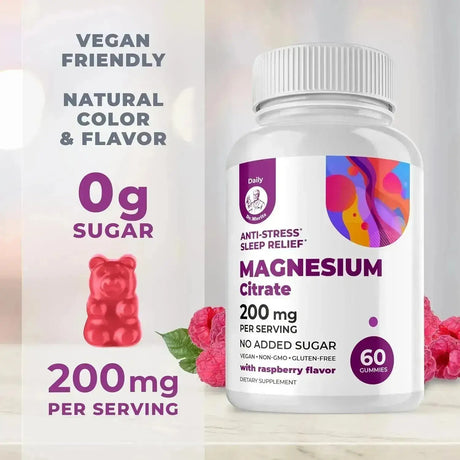 DR. MORITZ - DR. MORITZ Magnesium Gummies Sugar-Free 200Mg. 60 Gomitas - The Red Vitamin MX - Suplementos Alimenticios - {{ shop.shopifyCountryName }}