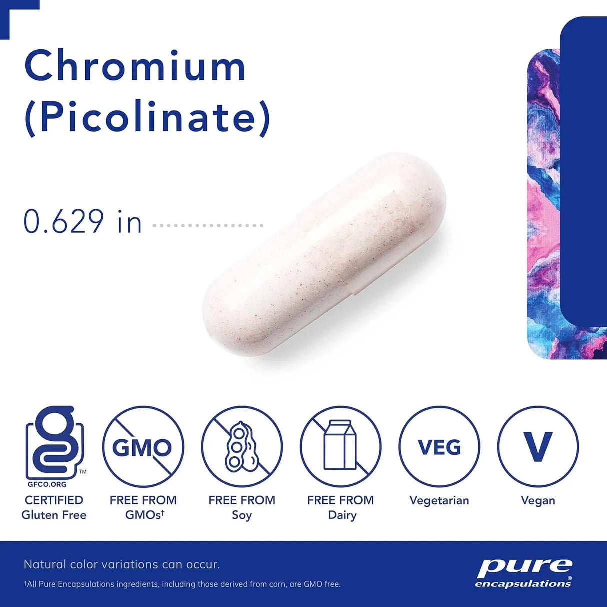 PURE ENCAPSULATIONS - Pure Encapsulations Chromium Picolinate 500mcg 180 Capsulas - The Red Vitamin MX - Suplementos Alimenticios - {{ shop.shopifyCountryName }}