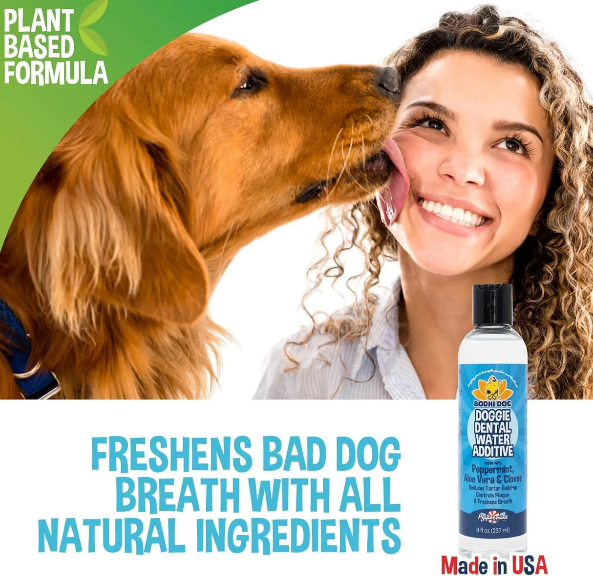 BODHI - Bodhi Dog Peppermint Dental Dog Water Additive 240Ml. - The Red Vitamin MX - Cuidado Dental Para Perros - {{ shop.shopifyCountryName }}