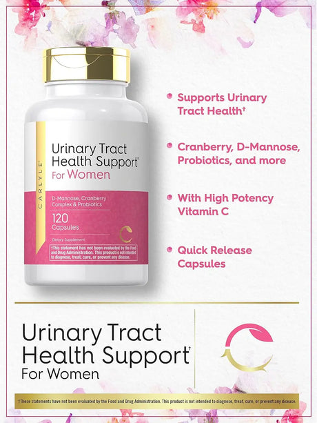 CARLYLE - Carlyle Urinary Tract Health for Women 120 Capsulas - The Red Vitamin MX - Suplementos Alimenticios - {{ shop.shopifyCountryName }}