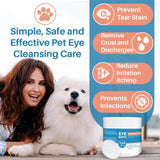 YIBESI - Yibesi Dog Eye Wipes 120 Toallitas 2 Pack - The Red Vitamin MX - Cuidado De Los Ojos De Los Perros - {{ shop.shopifyCountryName }}