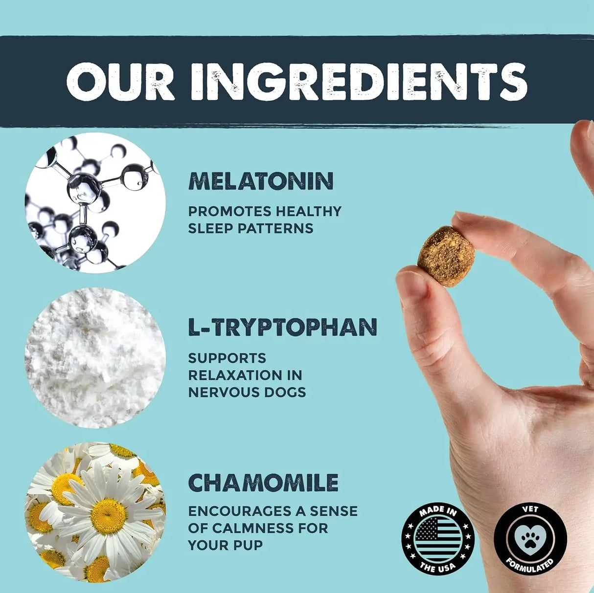 MIGHTY PAW - Mighty Paw Calming Chews for Dogs with Melatonin 120 Masticables 2 Pack - The Red Vitamin MX - Relajantes Para Perros - {{ shop.shopifyCountryName }}