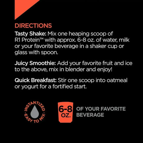 RULE ONE - Rule One Proteins R1 Protein Vanilla Créme 900Gr. - The Red Vitamin MX - Suplementos Alimenticios - {{ shop.shopifyCountryName }}