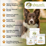 Wholistic Pet Organics Pure Ester-C Powder for Dogs 113Gr.