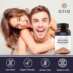 OJIO - Ojio Mucuna Pruriens Pure Extract Powder 100Gr. - The Red Vitamin MX - Suplementos Alimenticios - {{ shop.shopifyCountryName }}