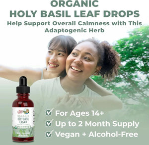 MARY RUTH ORGANICS - MaryRuth Organics Holy Basil Sugar Free 1 Fl.Oz. - The Red Vitamin MX - Suplementos Alimenticios - {{ shop.shopifyCountryName }}