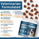 WONTECHMI - WONTECHMI Dog Multivitamin 180 Masticables - The Red Vitamin MX - Multivitamínicos Para Perros - {{ shop.shopifyCountryName }}