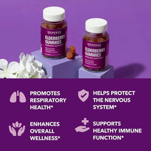 HAVASU NUTRITION - HAVASU NUTRITION Sambucus Elderberry Gummies for Adults 120 Gomitas - The Red Vitamin MX - Suplementos Alimenticios - {{ shop.shopifyCountryName }}