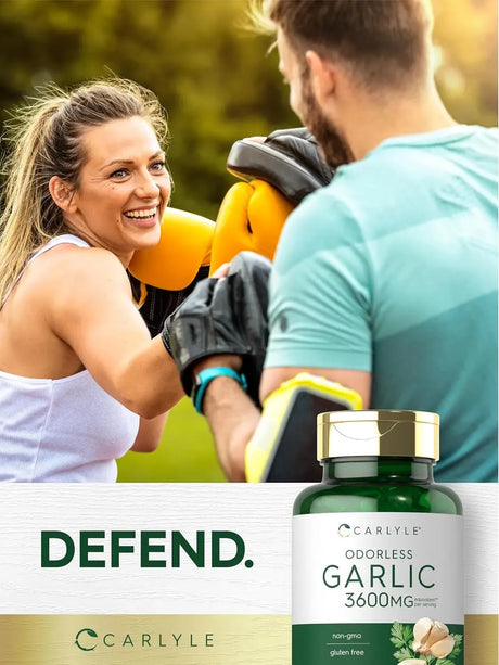 CARLYLE - Carlyle Odorless Garlic 3600Mg. 400 Capsulas Blandas - The Red Vitamin MX - Suplementos Alimenticios - {{ shop.shopifyCountryName }}