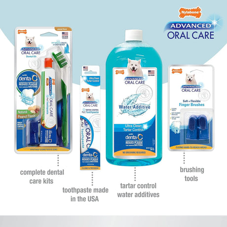 NYLABONE - Nylabone Advanced Oral Care Pet Dental Water Additive Original Flavor 946Ml. - The Red Vitamin MX - Cuidado Dental Para Perros - {{ shop.shopifyCountryName }}