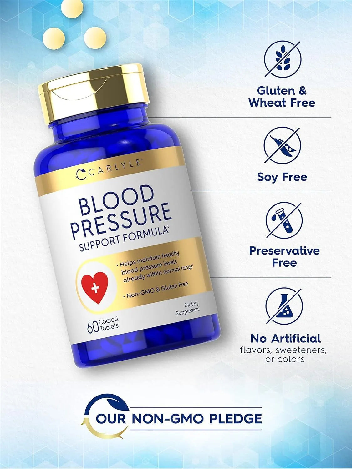 CARLYLE - Carlyle Blood Pressure 60 Tabletas - The Red Vitamin MX - Suplementos Alimenticios - {{ shop.shopifyCountryName }}