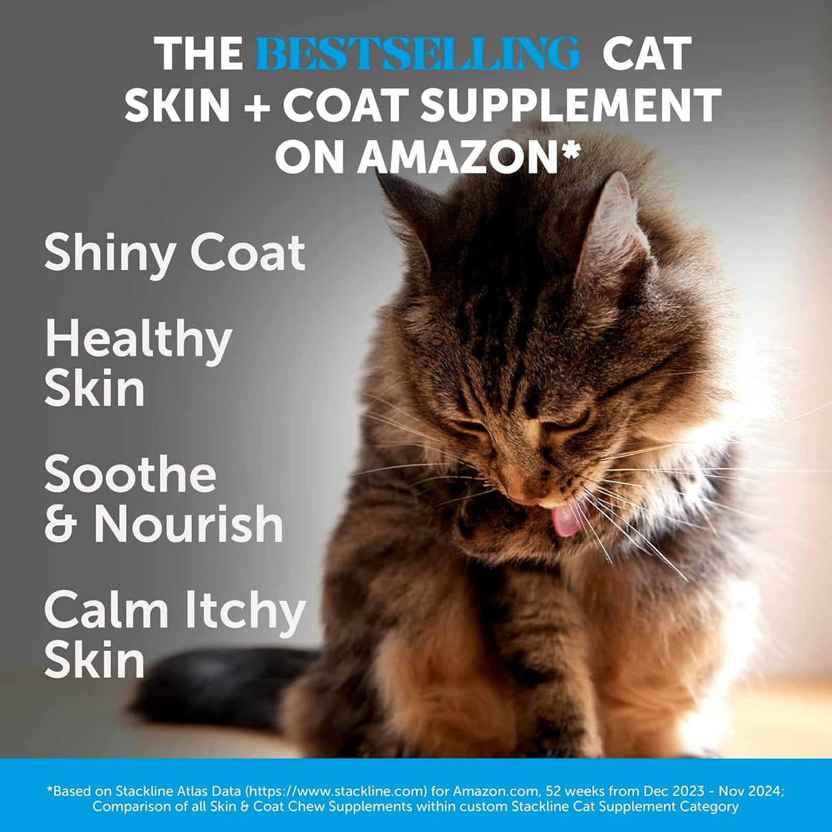 Pet Honesty Cat Skin & Coat Health Crunchy & Creamy Chews 30 Day Supply