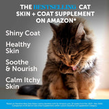 Pet Honesty Cat Skin & Coat Health Crunchy & Creamy Chews 30 Day Supply