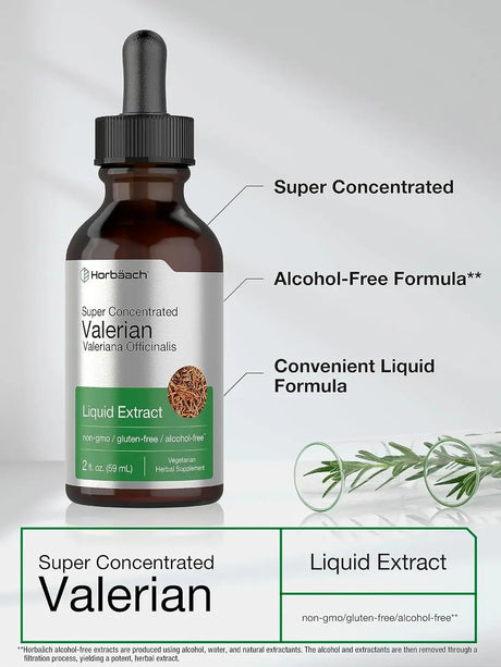 HORBAACH - Horbaach Valerian Root Extract Drops Alcohol Free 2 Fl.Oz. - The Red Vitamin MX - Suplementos Alimenticios - {{ shop.shopifyCountryName }}