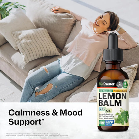BIOKRAUTER - BIO KRAUTER Lemon Balm Leaf Extract 2 Fl.Oz. - The Red Vitamin MX - Suplementos Alimenticios - {{ shop.shopifyCountryName }}