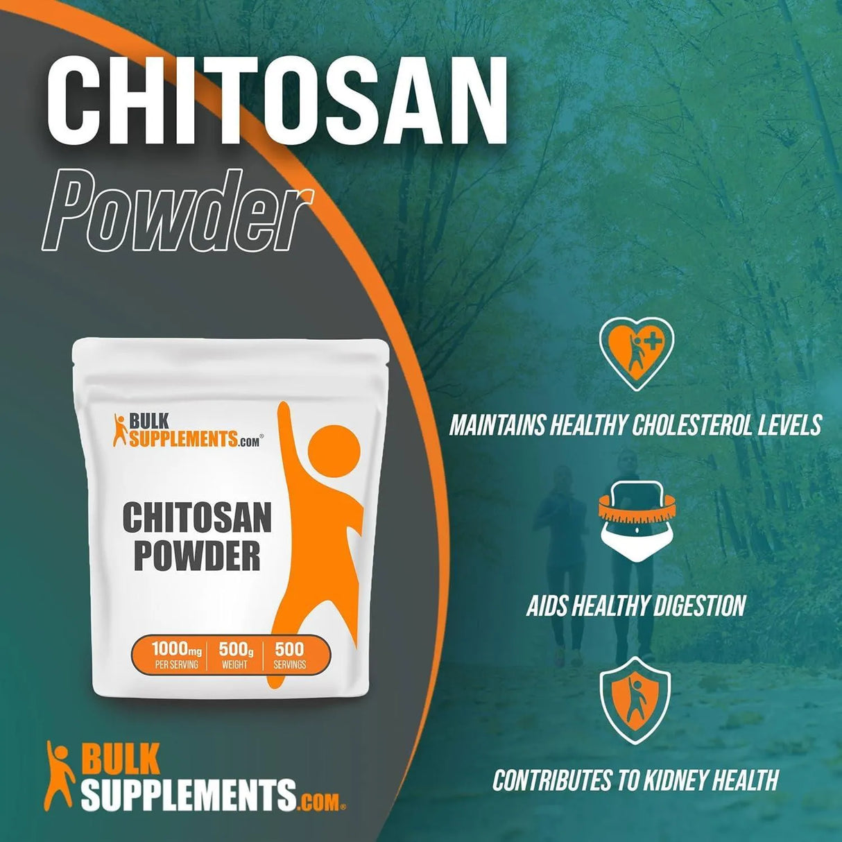 BULK SUPPLEMENTS - Bulk Supplements Chitosan Powder 500Gr. - The Red Vitamin MX - Suplementos Alimenticios - {{ shop.shopifyCountryName }}