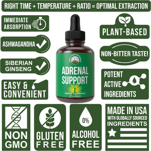 PEAK PERFORMANCE - Peak Performance Adrenal Support 2 Fl.Oz. - The Red Vitamin MX - Suplementos Alimenticios - {{ shop.shopifyCountryName }}